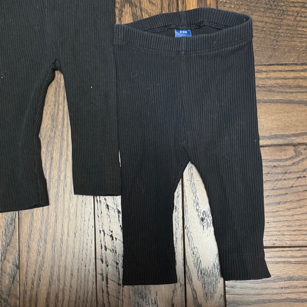 Old Navy Kids Black Leggings Trio - Picture 4 of 7